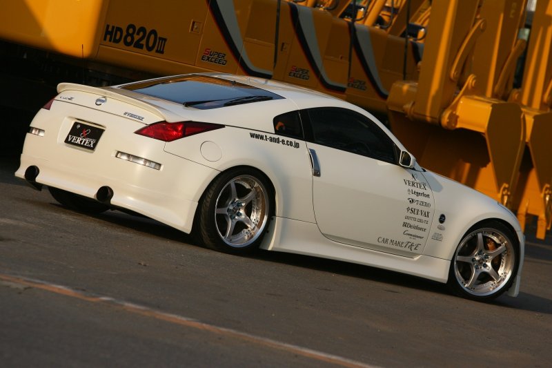画像3: 【VERTEX】Z33 FAIRLADY Z Half Ver(Z33 フェアレディZ ハーフタイプ)Rear Half(リヤハーフスポイラー)