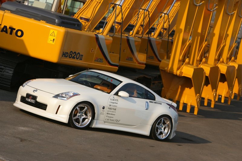 画像12: 【VERTEX】Z33 FAIRLADY Z Half Ver（Ｚ３３ フェアレディＺ　ハーフタイプ）3P kit（３点キット） (12)