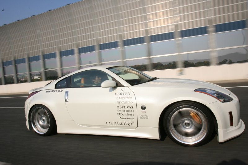 画像13: 【VERTEX】Z33 FAIRLADY Z Half Ver（Ｚ３３フェアレディＺ　ハーフタイプ）Side Step（サイドステップ） (13)