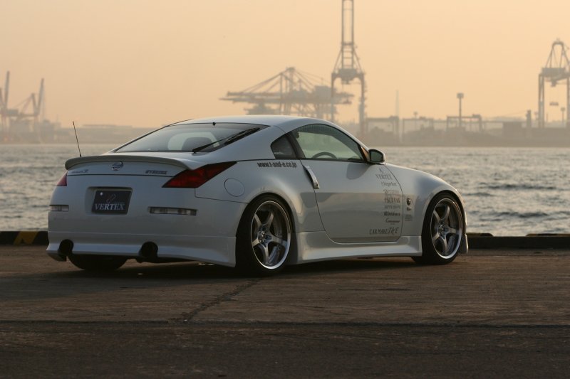 画像14: 【VERTEX】Z33 FAIRLADY Z Half Ver（Ｚ３３ フェアレディＺ　ハーフタイプ）Rear Half（リヤハーフスポイラー） (14)