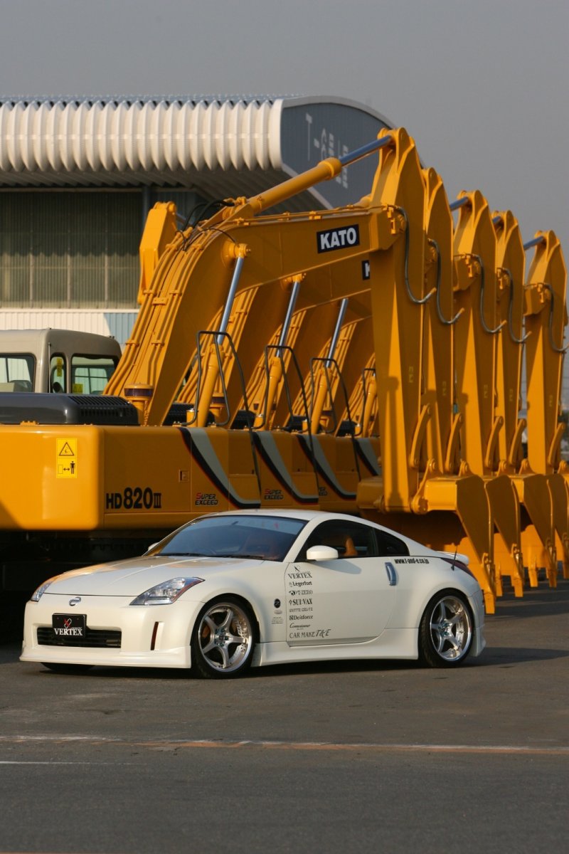 画像14: 【VERTEX】Z33 FAIRLADY Z Half Ver（Ｚ３３ フェアレディＺ　ハーフタイプ）3P kit（３点キット） (14)