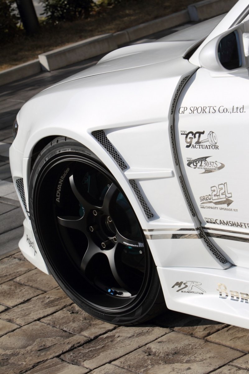 画像1: 【VERTEX EDGE】S15 SILVIA（１５シルビア）Front Fender（フロントエアロフェンダー） (1)