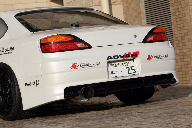 画像1: 【VERTEX EDGE】S15 SILVIA（１５シルビア）Rear Bumper（リヤバンパースポイラー） (1)