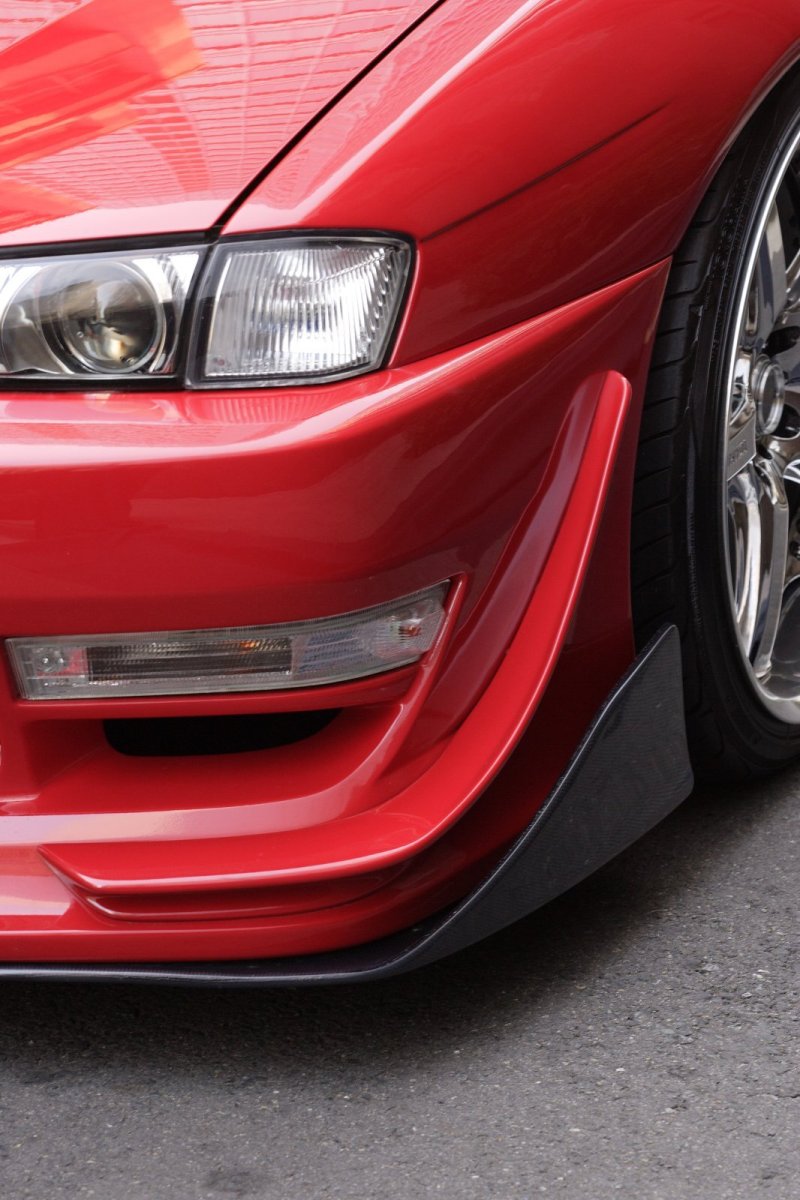 画像1: 【VERTEX LANG】S14 SILVIA Kouki（１４シルビア後期）Bumper Canard（カナード）