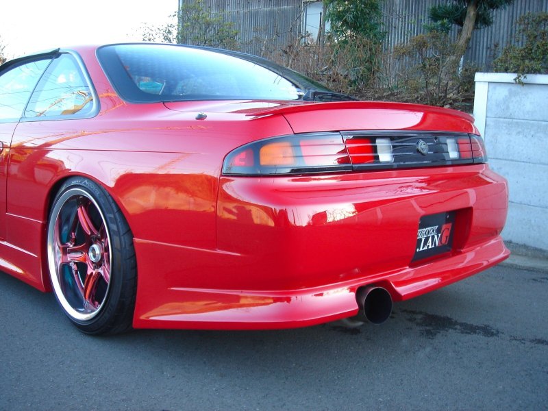 画像7: 【VERTEX LANG】S14 SILVIA（１４シルビア）Rear Bumper（リヤバンパースポイラー） (7)