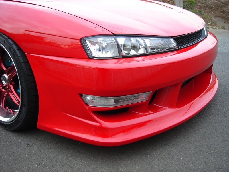 画像17: 【VERTEX LANG】S14 SILVIA Kouki（１４シルビア後期）Front Bumper（フロントバンパースポイラー） (17)