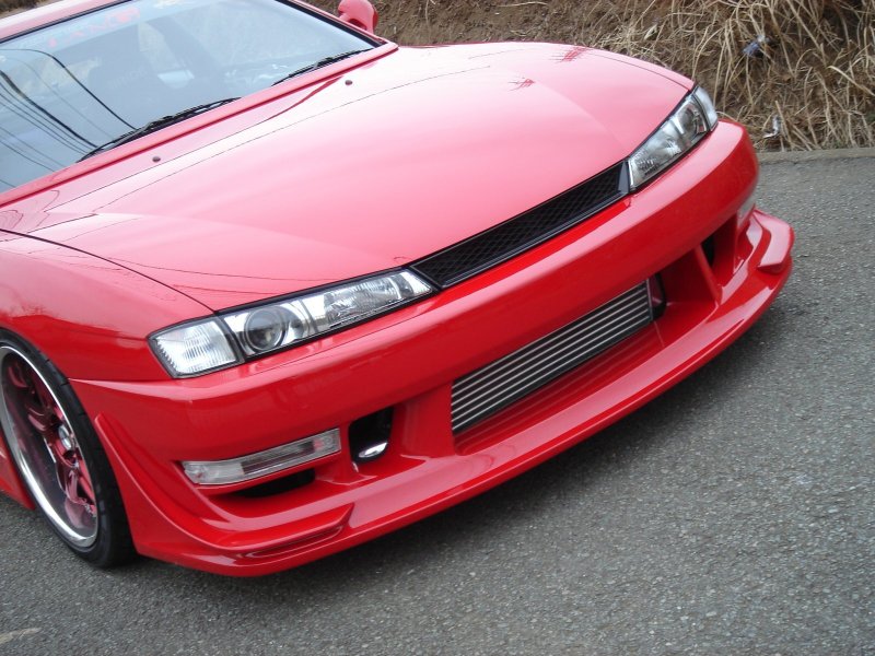 画像1: 【VERTEX LANG】S14 SILVIA Kouki（１４シルビア後期）Front Bumper（フロントバンパースポイラー）