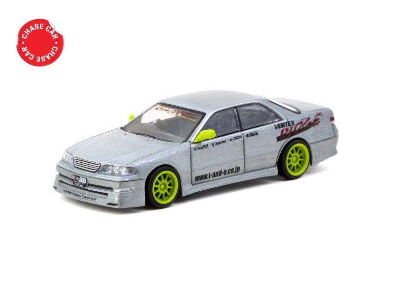 画像4: 1/64　VERTEX JZX100 MARK2　Light Green Special Edition/TARMAC Works ダイキャスト (4)