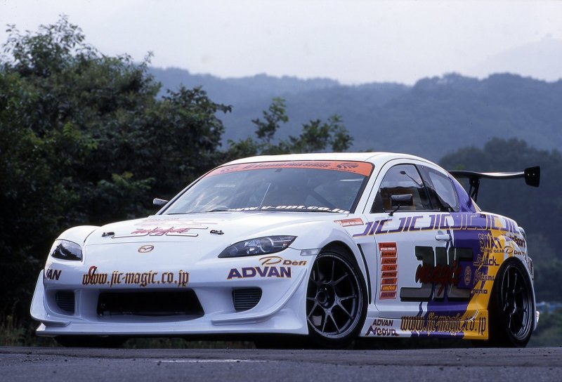 画像1: 【VERTEX LANG】SE3P RX-8（アールエックスエイト）Bumper Canard（カナード） (1)