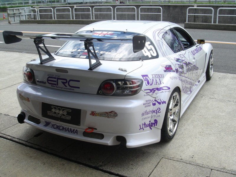 画像4: 【VERTEX LANG】SE3P RX-8（アールエックスエイト）Rear Bumper（リヤバンパースポイラー） (4)