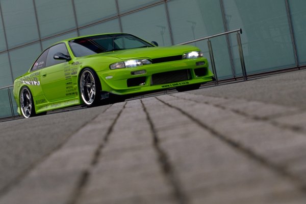画像5: 【VERTEX RIDGE】S14 SILVIA Zenki (14シルビア前期)Front Bumper Canard(バンパーカナード) (5)