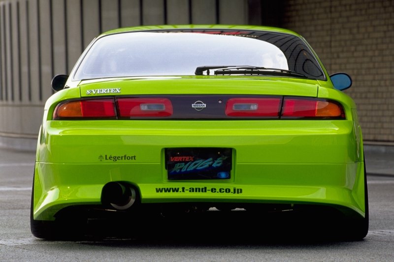 画像5: 【VERTEX RIDGE】S14 SILVIA Zenki (１４シルビア前期）Rear Bumper（リヤバンパースポイラー） (5)