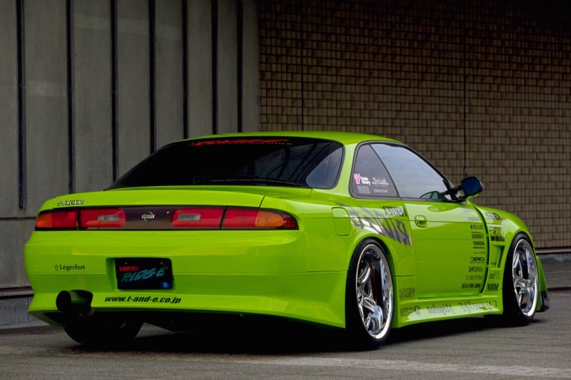 画像1: 【VERTEX RIDGE】S14 SILVIA Zenki (１４シルビア前期）Rear Bumper（リヤバンパースポイラー） (1)