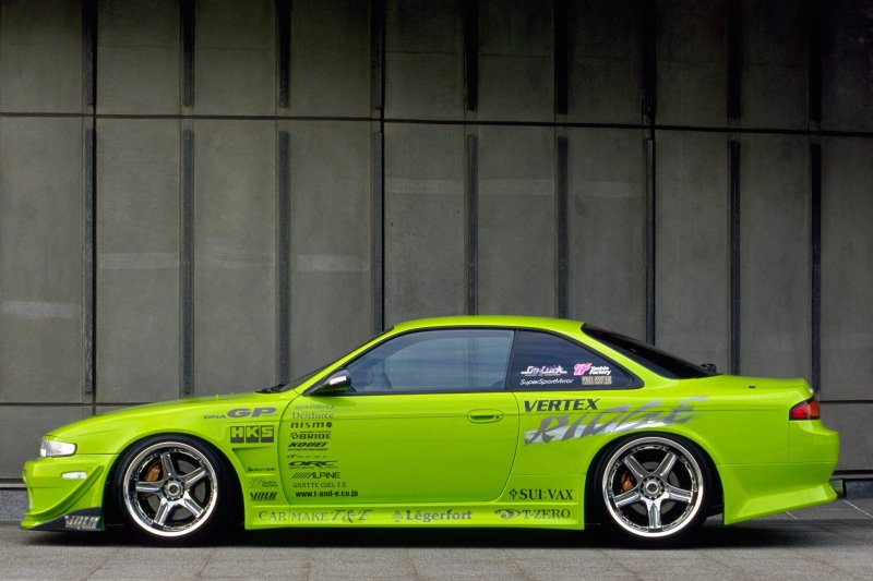 画像12: 【VERTEX RIDGE】S14 SILVIA Zenki (１４シルビア前期）Front Bumper Canard（バンパーカナード） (12)