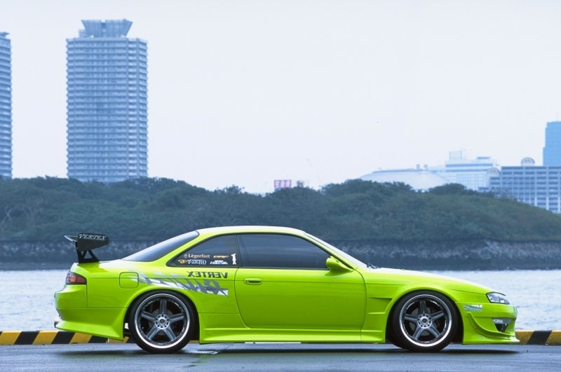 画像9: 【VERTEX RIDGE】S14 SILVIA Kouki (１４シルビア後期）Front Fender（フロントエアロフェンダー） (9)