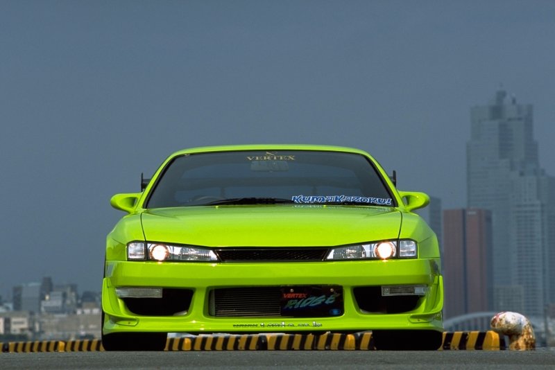 画像2: 【VERTEX RIDGE】S14 SILVIA Kouki(14シルビア後期)Front Bumper(フロントバンパースポイラー)