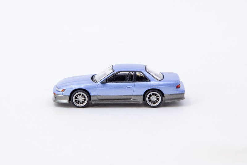 画像8: 【日本未発売ブリスターモデル】1/64　VERTEX NISSAN S13 SILVIA Blue/Grey MIJO EXCLUSIVES BLISTER CARD /TARMAC Works ダイキャスト (8)