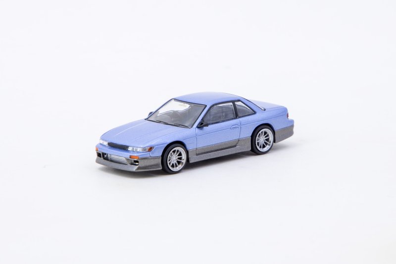 画像6: 【日本未発売ブリスターモデル】1/64　VERTEX NISSAN S13 SILVIA Blue/Grey MIJO EXCLUSIVES BLISTER CARD /TARMAC Works ダイキャスト (6)