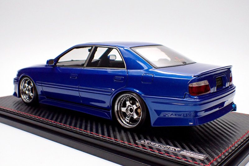 画像14: Ignition Model 1/18　VERTEX JZX100 Chaser Blue Metallic With Engine／ヴェルテックス ＪＺＸ１００チェイサー（ブルメタ）+エンジン／60台限定 (14)
