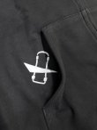画像5: VERTEX KaleidoQueen Zip Hoodie Black（ヴェルテックス カレイドクイーン ジップパーカー）　 (5)