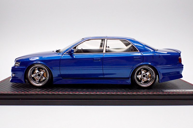 画像11: Ignition Model 1/18　VERTEX JZX100 Chaser Blue Metallic With Engine／ヴェルテックス ＪＺＸ１００チェイサー（ブルメタ）+エンジン／60台限定 (11)
