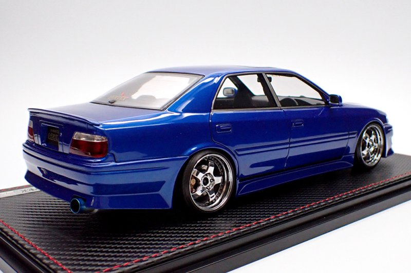 画像15: Ignition Model 1/18　VERTEX JZX100 Chaser Blue Metallic With Engine／ヴェルテックス ＪＺＸ１００チェイサー（ブルメタ）+エンジン／60台限定 (15)