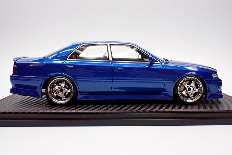 画像12: Ignition Model 1/18　VERTEX JZX100 Chaser Blue Metallic With Engine／ヴェルテックス ＪＺＸ１００チェイサー（ブルメタ）+エンジン／60台限定 (12)