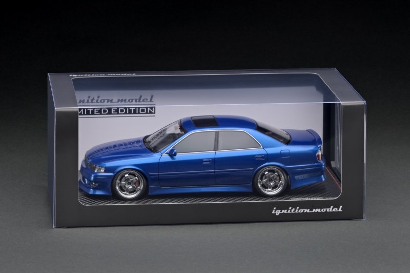 画像7: Ignition Model 1/18　VERTEX JZX100 Chaser Blue Metallic With Engine／ヴェルテックス ＪＺＸ１００チェイサー（ブルメタ）+エンジン／60台限定 (7)