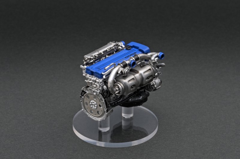 画像3: Ignition Model 1/18　VERTEX JZX100 Chaser Blue Metallic With Engine／ヴェルテックス ＪＺＸ１００チェイサー（ブルメタ）+エンジン／60台限定 (3)