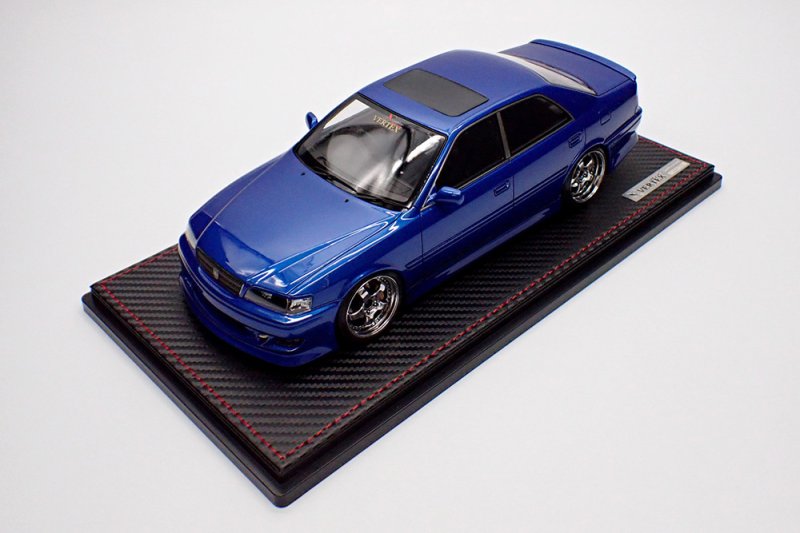 画像17: Ignition Model 1/18　VERTEX JZX100 Chaser Blue Metallic With Engine／ヴェルテックス ＪＺＸ１００チェイサー（ブルメタ）+エンジン／60台限定 (17)