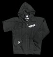 画像2: VERTEX KaleidoQueen Zip Hoodie Black（ヴェルテックス カレイドクイーン ジップパーカー）　 (2)