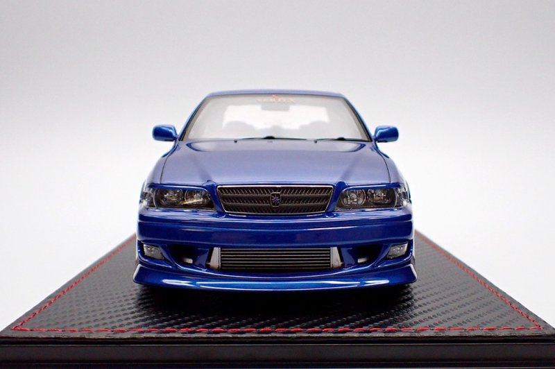 画像8: Ignition Model 1/18　VERTEX JZX100 Chaser Blue Metallic With Engine／ヴェルテックス ＪＺＸ１００チェイサー（ブルメタ）+エンジン／60台限定 (8)