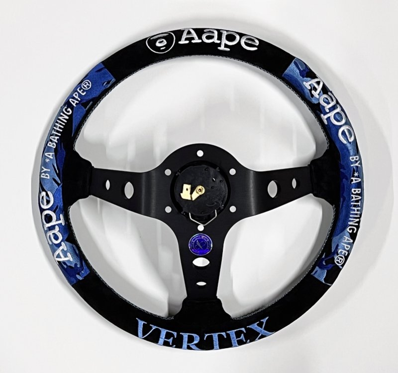 画像3: APE × FFR × VERTEX STEERING SUEDE[生産本数60本／販売本数50本／シリアルナンバー入り]  (3)