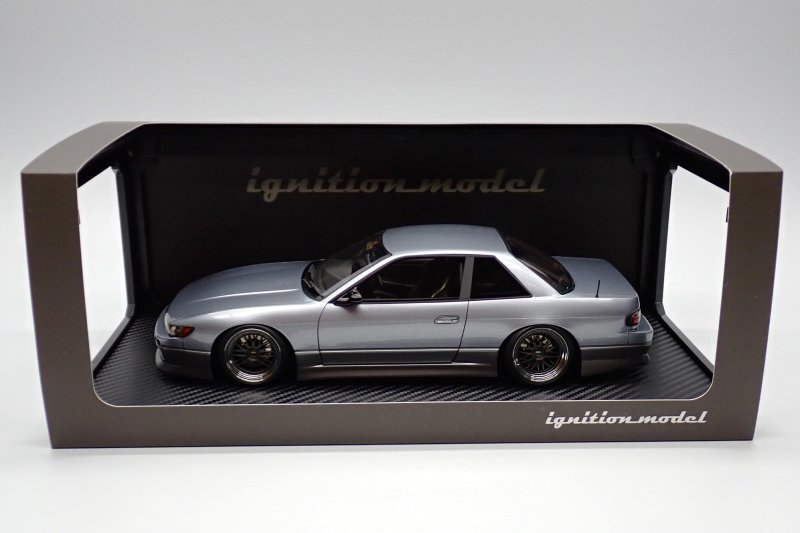 画像14: Ignition Model 1/18　VERTEX S13 Silvia Blue Silver/Gray(1/18 Scale)／ヴェルテックス S13シルビア（ブルーシルバー/グレイ）1/18 Scale (14)