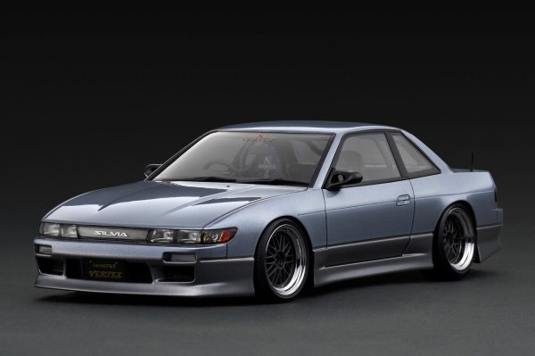 画像1: Ignition Model 1/18　VERTEX S13 Silvia Blue Silver/Gray(1/18 Scale)／ヴェルテックス S13シルビア（ブルーシルバー/グレイ）1/18 Scale (1)