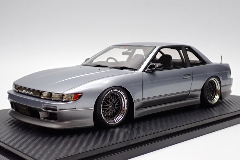 画像4: Ignition Model 1/18　VERTEX S13 Silvia Blue Silver/Gray(1/18 Scale)／ヴェルテックス S13シルビア（ブルーシルバー/グレイ）1/18 Scale (4)