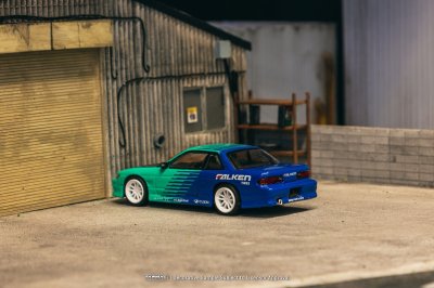 画像3: 【日本未発売ブリスターモデル・予約品】1/64　VERTEX Nissan Silvia S13 Falken BLISTER CARD /TARMAC Works ダイキャスト