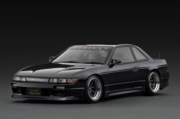 画像1: Ignition Model 1/18　VERTEX S13 Silvia Black(1/18 Scale)／ヴェルテックス S13シルビア（ブラック）1/18 Scale (1)