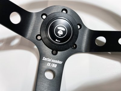 画像2: APE × FFR × VERTEX STEERING SUEDE[生産本数60本／販売本数50本／シリアルナンバー入り] 