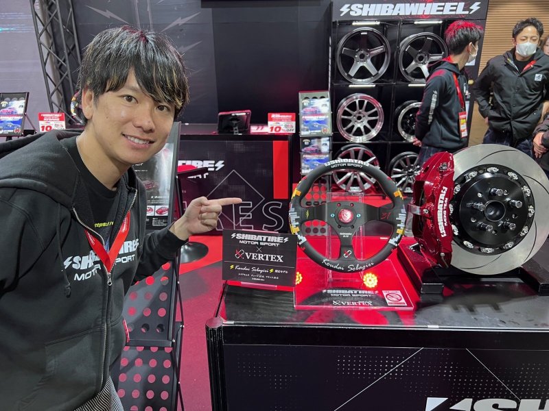 画像1: SHIBATA MOTOR SPORT ステアリング KOUDAI Version (FLAT Type)[蕎麦切　広大モデル／売本数20本／シリアルナンバー入り]  (1)