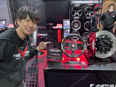 画像3: SHIBATA MOTOR SPORT ステアリング KOUDAI Version (FLAT Type)[蕎麦切　広大モデル／売本数20本／シリアルナンバー入り] 