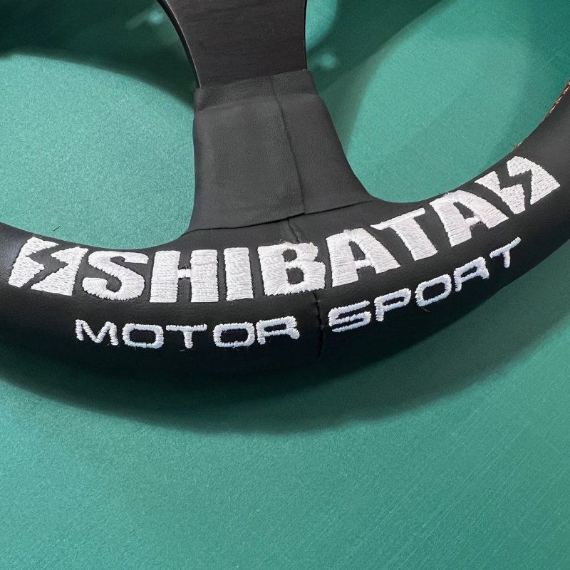 画像11: SHIBATA MOTOR SPORT ステアリング KOUDAI Version (FLAT Type)[蕎麦切　広大モデル／売本数20本／シリアルナンバー入り]  (11)