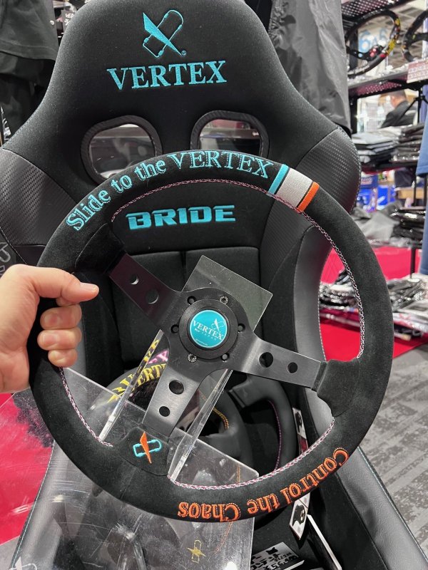 画像1: Slide to VERTEX STEERING SUEDE (1)