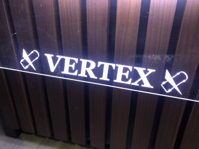 画像1: VERTEX LED TRANS PLATE/laser engraving(LEDトランスプレート 彫刻タイプ)