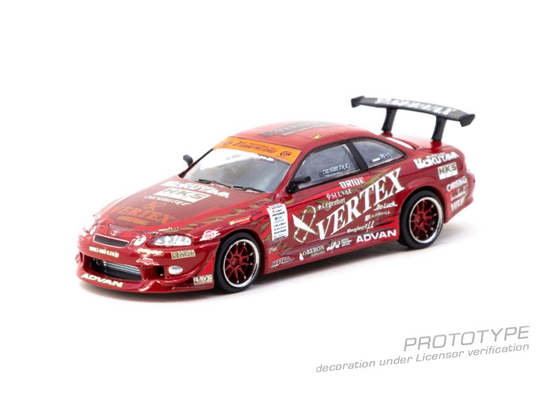画像3: 【日本未発売ブリスターモデル・予約品】1/64　VERTEX RIDGE 3005 SOARER/Model Car+Trading Cards Combo Set/TARMAC Works ダイキャスト (3)