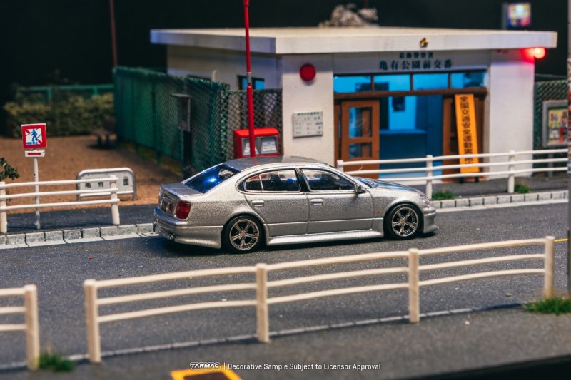 画像2: 【日本未発売ブリスターモデル・予約品】1/64　VERTEX JZS161 ARISTO/TARMAC Works ダイキャスト (2)