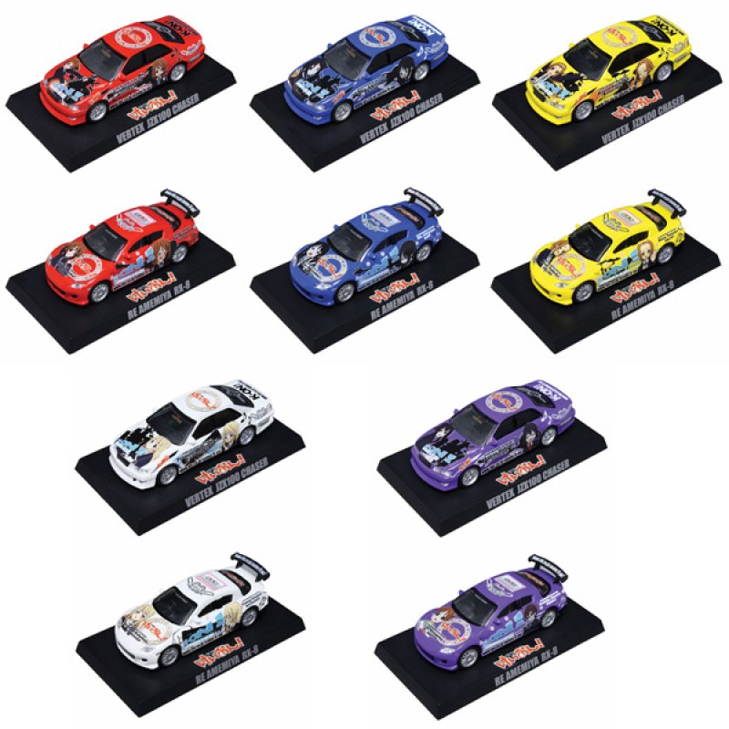 画像1: けいおん! 1/64痛車ミニカーコレクション(VERTEXバージョン)