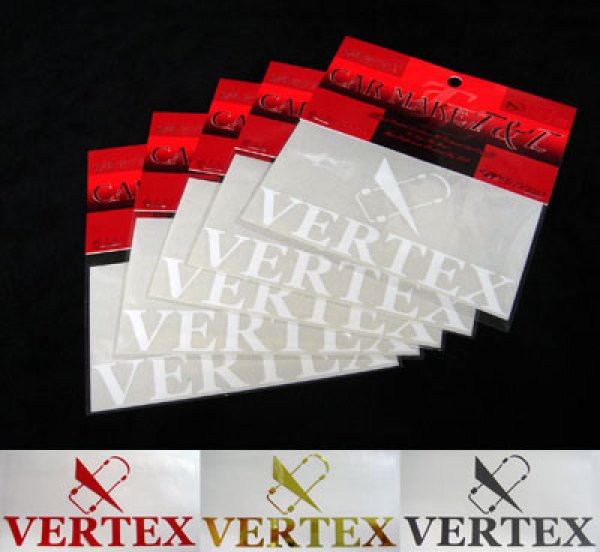 画像1: ＶＥＲＴＥＸ切り文字ステッカー　Ｗ１２０ｍｍ (1)