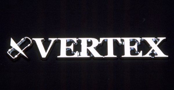 画像1: VERTEX Chrome Emblem／ヴェルテックスクロームエンブレム (1)
