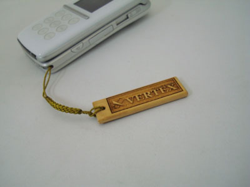 画像2: VERTEX 木製ストラップ Ver.1